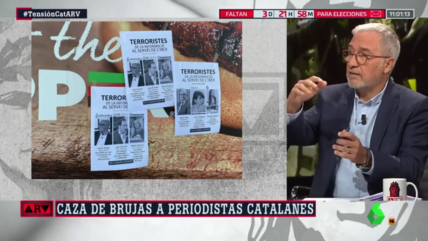 Xavier Sardá en Al Rojo Vivo Xavier Sardá en Al Rojo Vivo