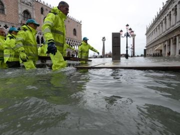 Imagen de las inundaciones en Venecia Imagen de las inundaciones en Venecia
