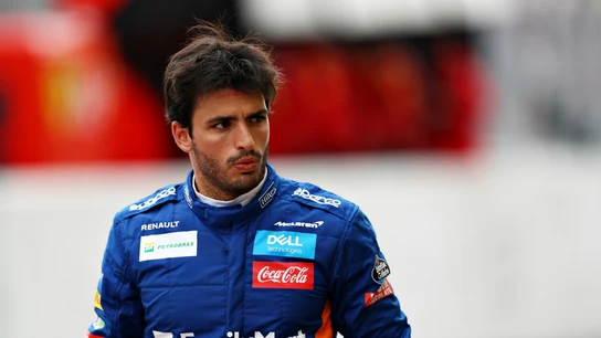 Carlos Sainz, vestido de McLaren Carlos Sainz, vestido de McLaren