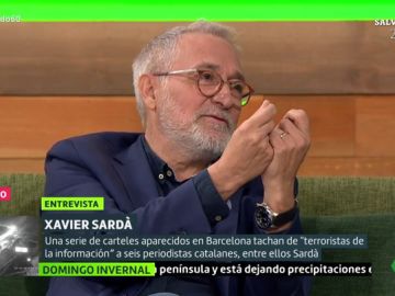 El periodista Xavier Sardà El periodista Xavier Sardà