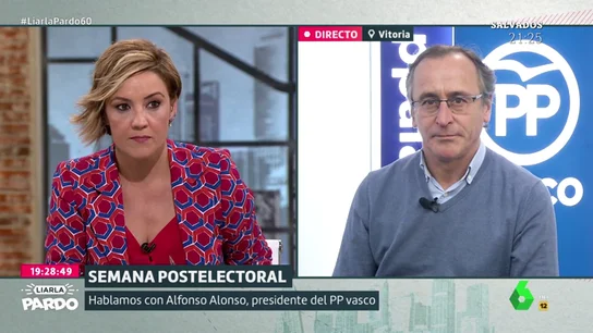 Alfonso Alonso, presidente del PP vasco Alfonso Alonso, presidente del PP vasco