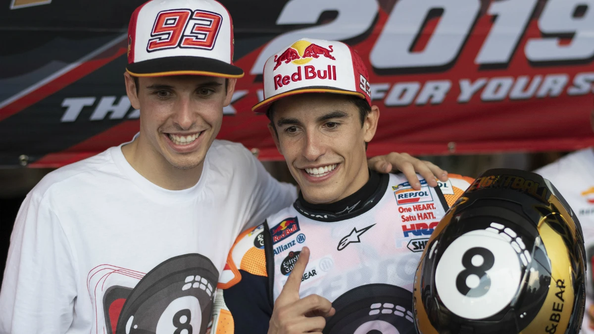 Alex y Marc Márquez