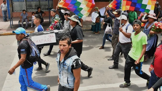 Marcha para condenar y pedir justicia por las muertes ocasionadas tras los disturbios en Bolivia Marcha para condenar y pedir justicia por las muertes ocasionadas tras los disturbios en Bolivia