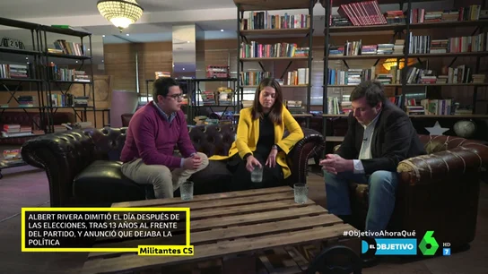 Un grupo de militantes de Ciudadanos Un grupo de militantes de Ciudadanos