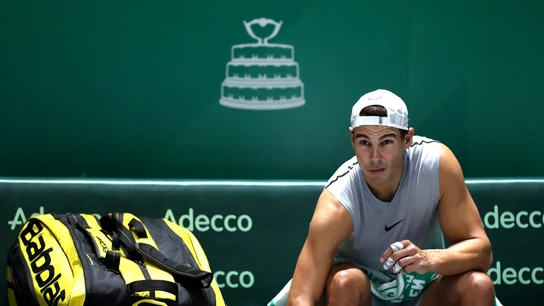 Rafa Nadal se prepara para la Copa Davis Rafa Nadal se prepara para la Copa Davis