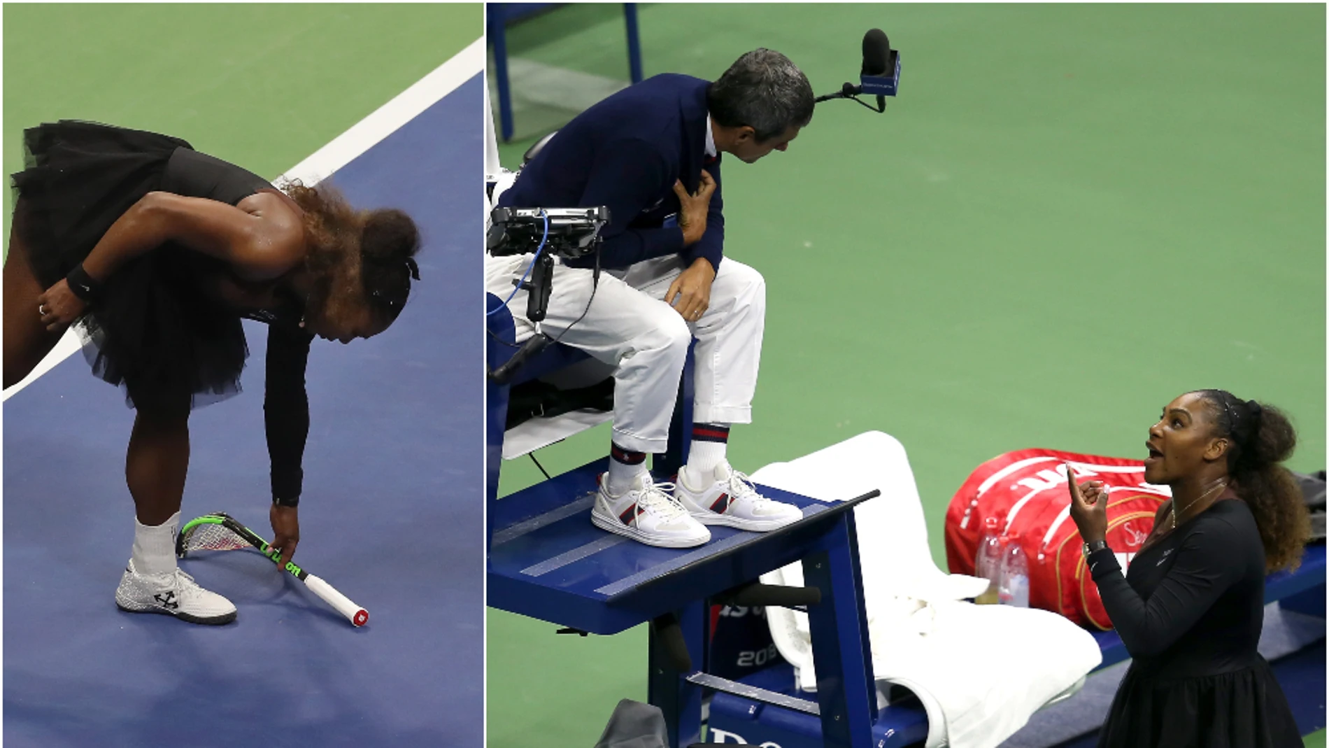 Serena Williams y su polémica final del US Open en 2018
