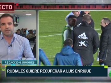 La información de Julio Suárez sobre Luis Enrique este mediodía en Jugones La información de Julio Suárez sobre Luis Enrique este mediodía en Jugones