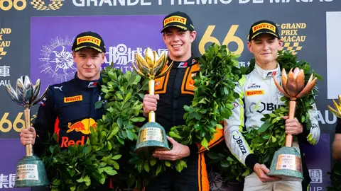 Podio GP Macao 2019 Podio GP Macao 2019
