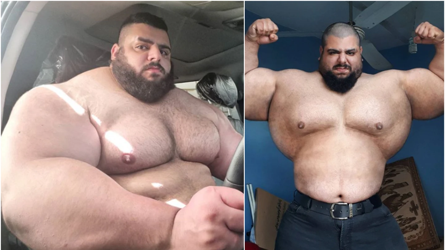 El imponente 'Hulk iraní', Sajad Gharibi El imponente 'Hulk iraní', Sajad Gharibi