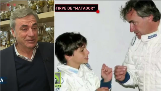 Carlos Sainz comenta el podio de su hijo en Brasil Carlos Sainz comenta el podio de su hijo en Brasil