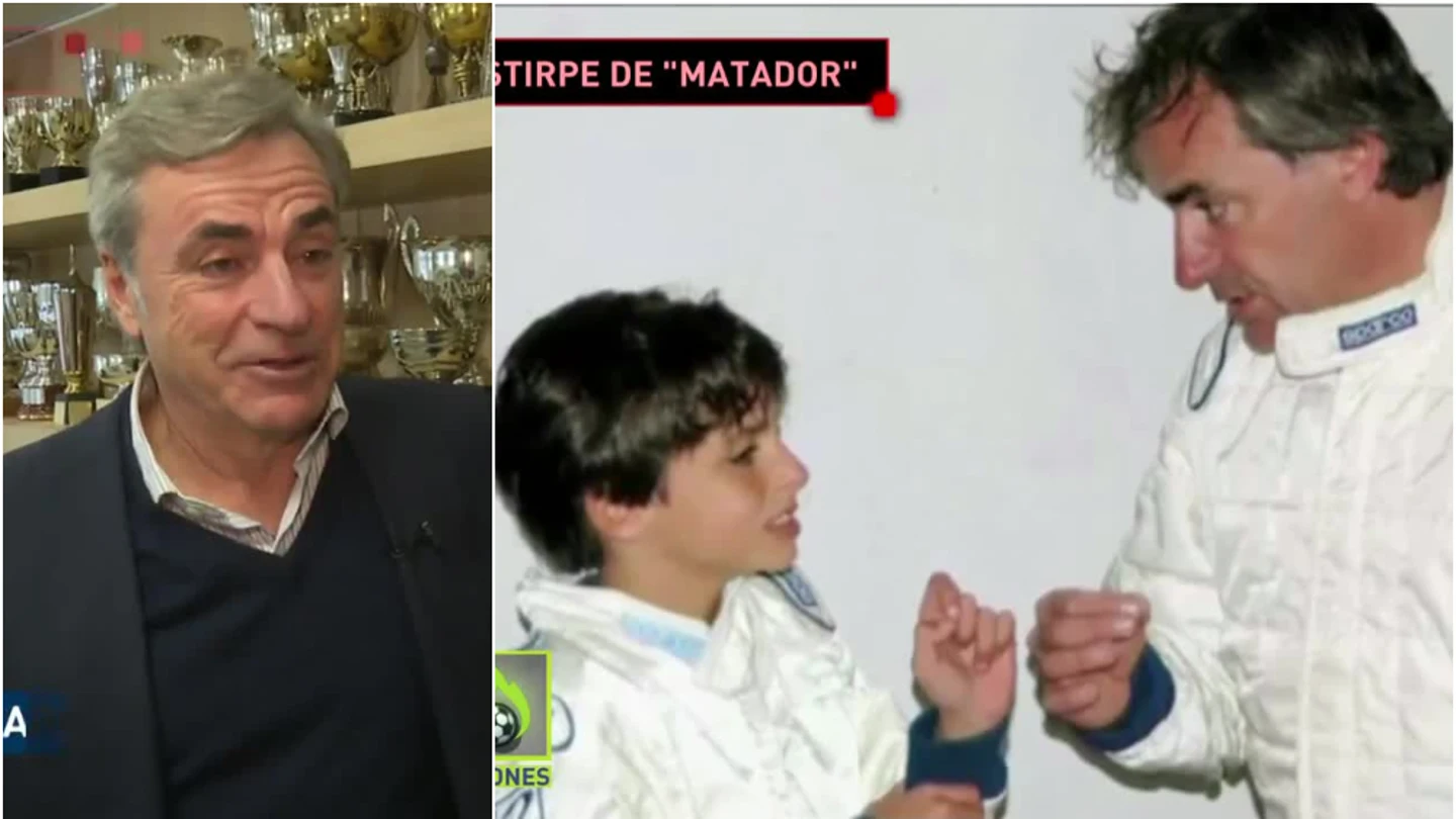 Carlos Sainz comenta el podio de su hijo en Brasil Carlos Sainz comenta el podio de su hijo en Brasil