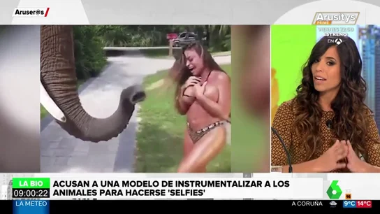 Critican a una modelo de playboy por utilizar animales para ganar seguidores en redes sociales Critican a una modelo de playboy por utilizar animales para ganar seguidores en redes sociales