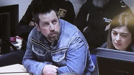 'El Chicle' durante el juicio por el asesinato de Diana Quer 'El Chicle' durante el juicio por el asesinato de Diana Quer