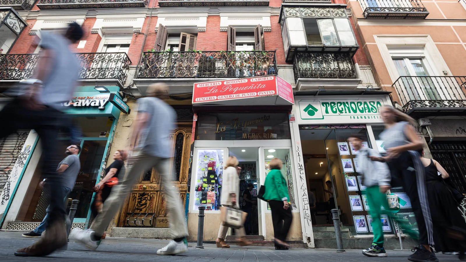 El barrio madrileño de Malasaña donde se encuentra la sauna gay donde ocurrió la agresión