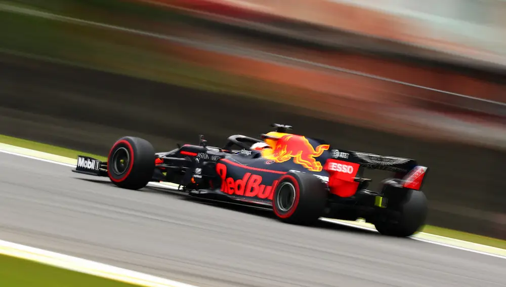 Max Verstappen durante el Gran Premio de Brasil.