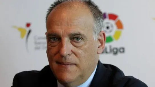 Javier Tebas en un acto en LaLiga LaLiga