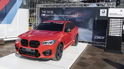 Marc Márquez y su BMW X4 M Competition Marc Márquez y su BMW X4 M Competition