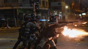 Disturbios en Hong Kong