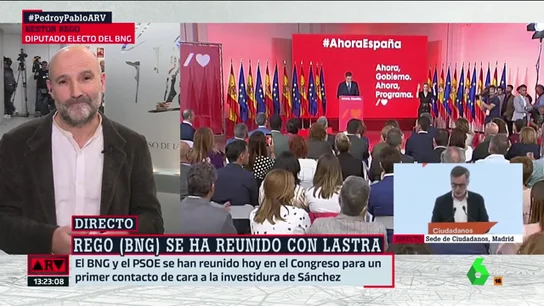 Néstor Rego (BNG), sobre la investidura: "No nos gustaría tener que votar 'no'" Néstor Rego (BNG), sobre la investidura: "No nos gustaría tener que votar 'no'"