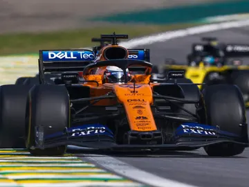 Carlos Sainz, durante el Gran Premio de Brasil. Carlos Sainz, durante el Gran Premio de Brasil.