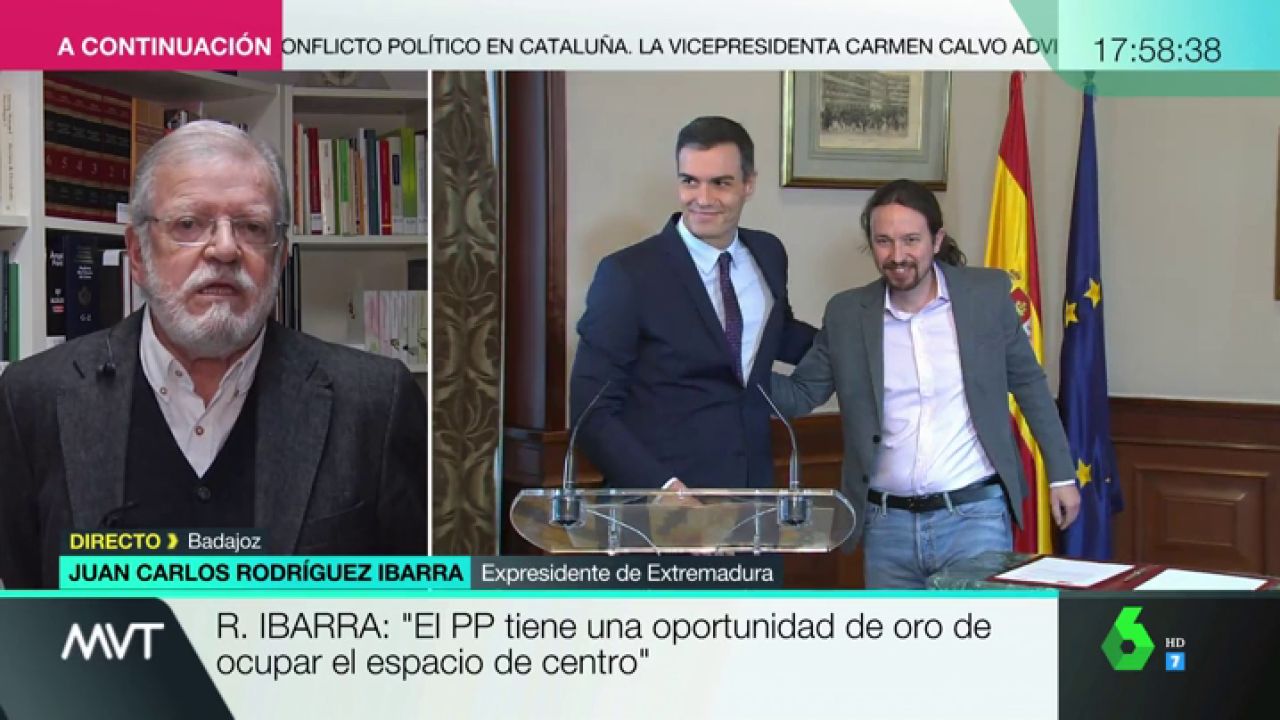 Ibarra: "Me gustaría que Pablo Iglesias dijera qué es Podemos. ¿Son comunistas? ¿Qué son?" - LaSexta