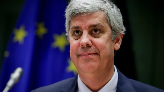 Mário Centeno, presidente del Eurogrupo Mário Centeno, presidente del Eurogrupo