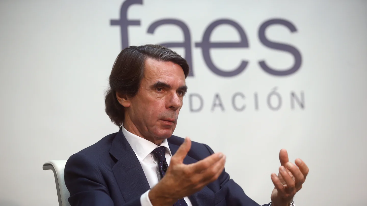 El expresidente José María Aznar El expresidente José María Aznar