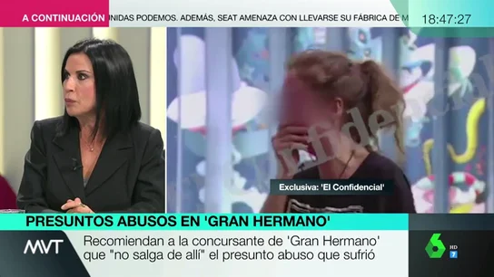 Estos son los delitos que pudo haber cometido Gran Hermano al obligar a Carlota a ver el vídeo en el que abusaban de ella Estos son los delitos que pudo haber cometido Gran Hermano al obligar a Carlota a ver el vídeo en el que abusaban de ella