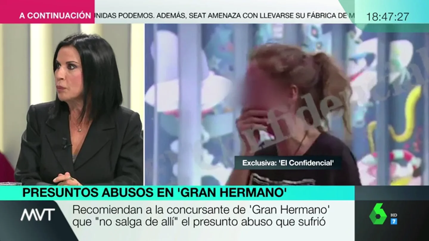 Estos son los delitos que pudo haber cometido Gran Hermano al obligar a Carlota a ver el vídeo en el que abusaban de ella Estos son los delitos que pudo haber cometido Gran Hermano al obligar a Carlota a ver el vídeo en el que abusaban de ella