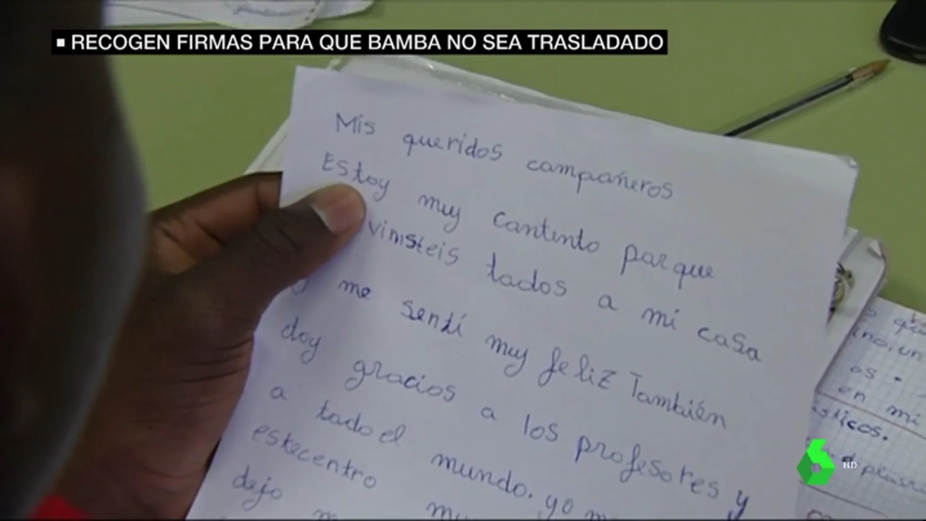 Bamba, el menor migrante que lucha por no ser trasladado a un centro de menas: "Mis compañeros son mi familia"