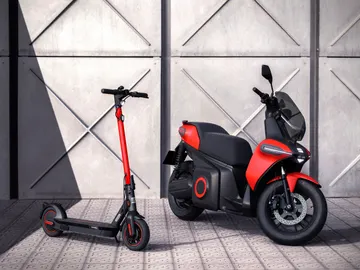 SEAT e-Scooter Concept y SEAT e-Kickscooter concept SEAT e-Scooter Concept y SEAT e-Kickscooter concept