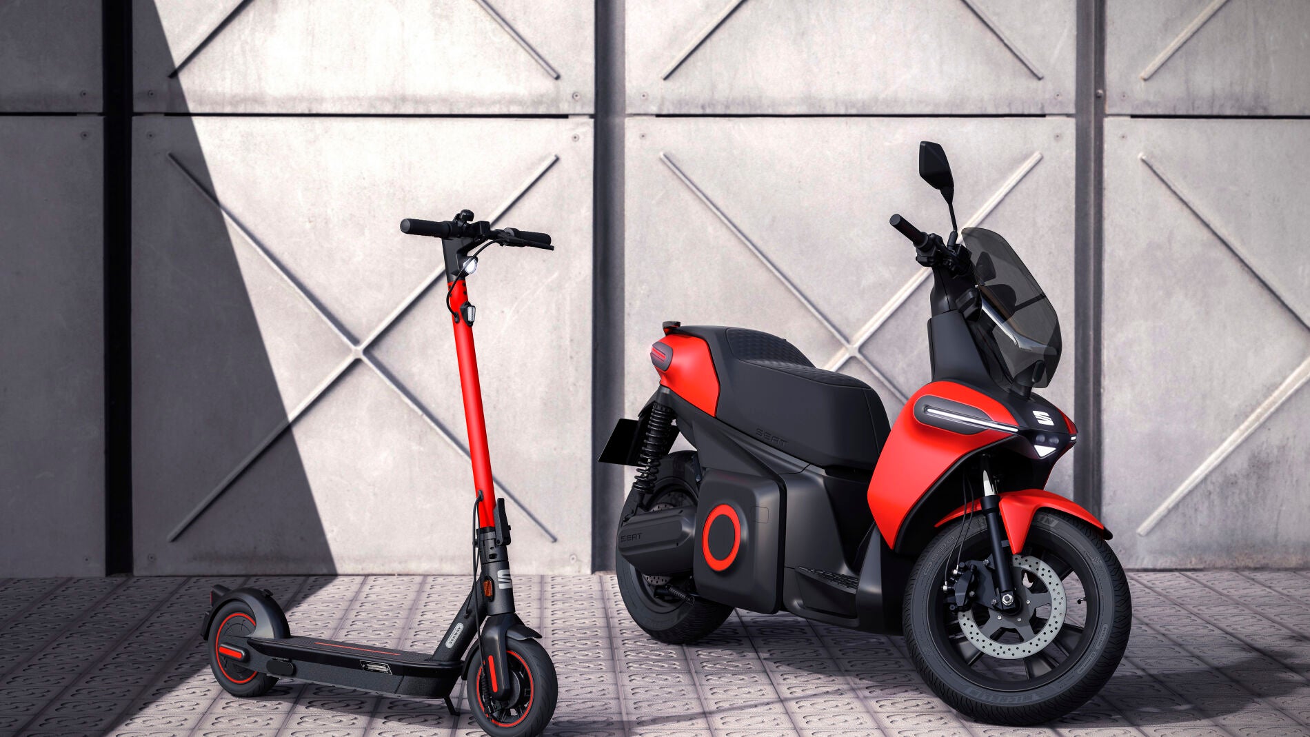 SEAT e-Scooter Concept y SEAT e-Kickscooter concept