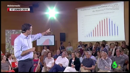 El vídeo que demuestra el interés de los políticos por la hucha de las pensiones: servir como arma contra sus adversarios El vídeo que demuestra el interés de los políticos por la hucha de las pensiones: servir como arma contra sus adversarios