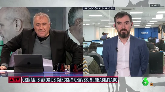 Ignacio Escolar, sobre el caso de los ERE: "La responsabilidad de Sánchez en este asunto es entre cero y nula" Ignacio Escolar, sobre el caso de los ERE: "La responsabilidad de Sánchez en este asunto es entre cero y nula"