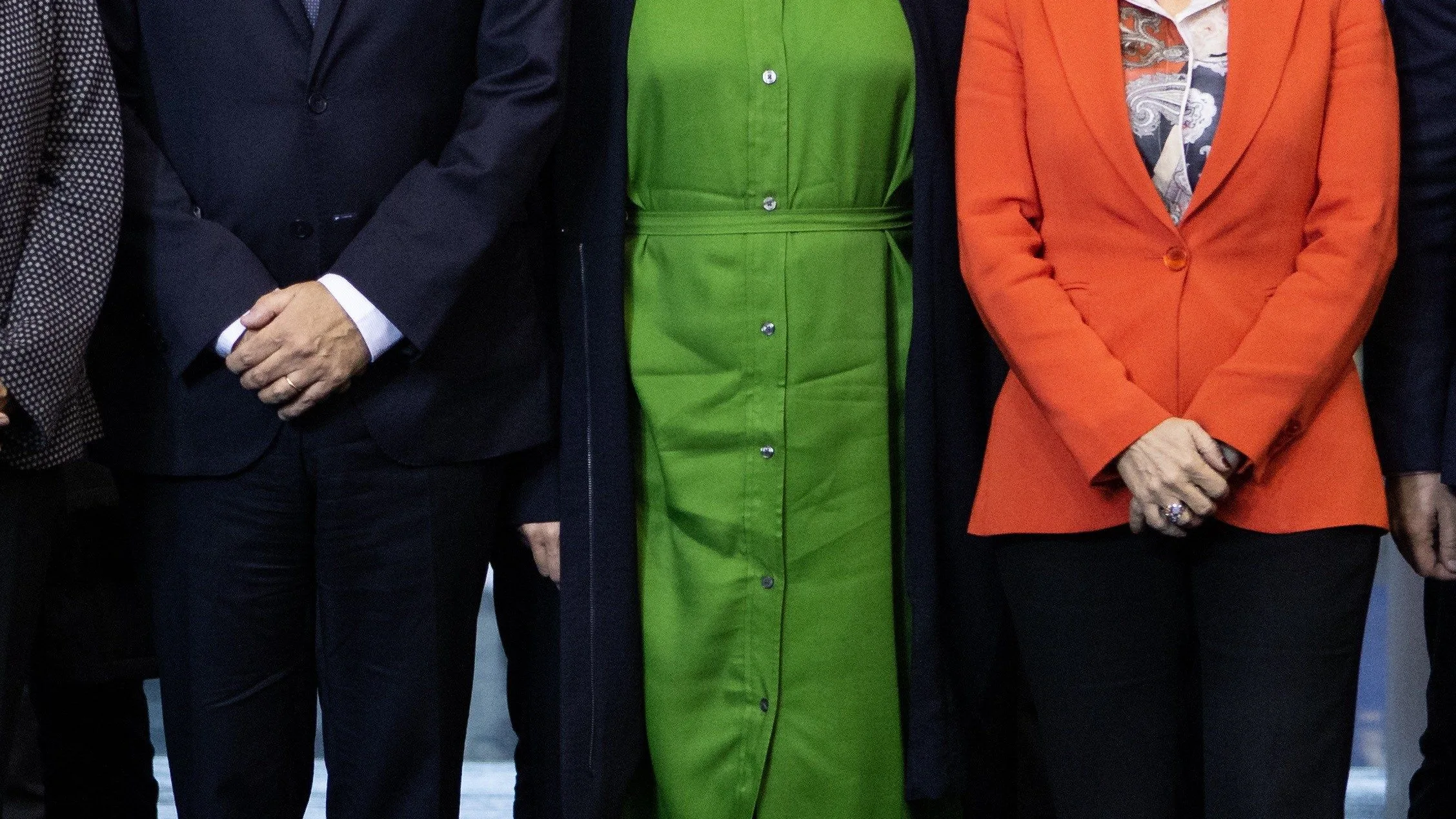 Quim Torra y Nadia Calviño coinciden en un acto marcado por los desencuentros entre la Generalitat y el Gobierno