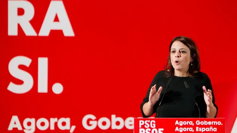 La portavoz del PSOE en el Congreso, Adriana Lastra