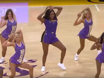 Venus Williams bailando en el Staples Center Venus Williams bailando en el Staples Center