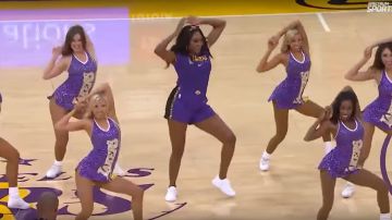 Venus Williams bailando en el Staples Center 