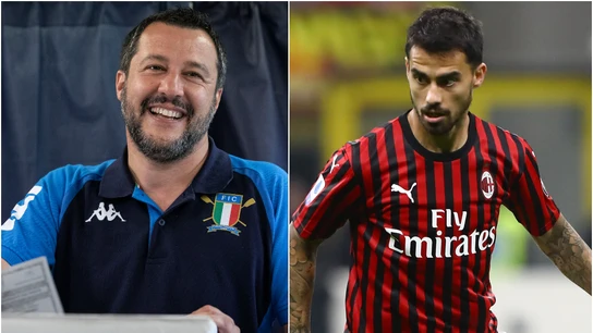 Matteo Salvini y Suso, enfrentados en Instagram Matteo Salvini y Suso, enfrentados en Instagram