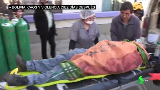 Bolivia sigue dominada por el caos y la violencia diez días después del golpe de Estado Bolivia sigue dominada por el caos y la violencia diez días después del golpe de Estado
