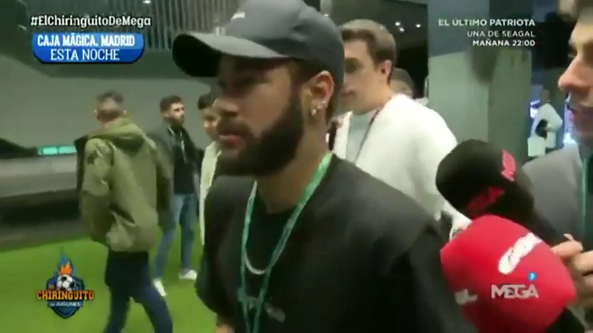 Neymar, en la Copa Davis de Piqué: "Siempre hablan de mí"