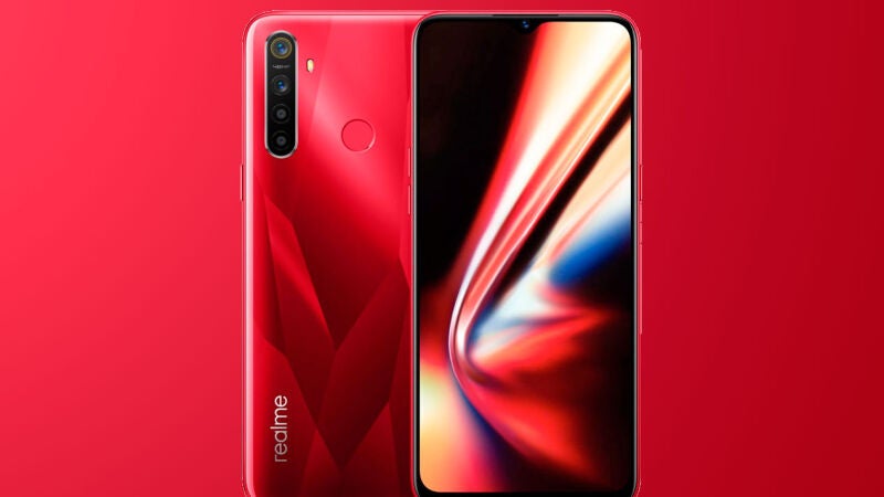 Nuevo Realme 5s, con cuatro cámaras, enorme batería y precio ajustado