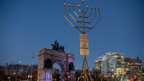 Brooklyn Grand Army Plaza Holiday Menorah