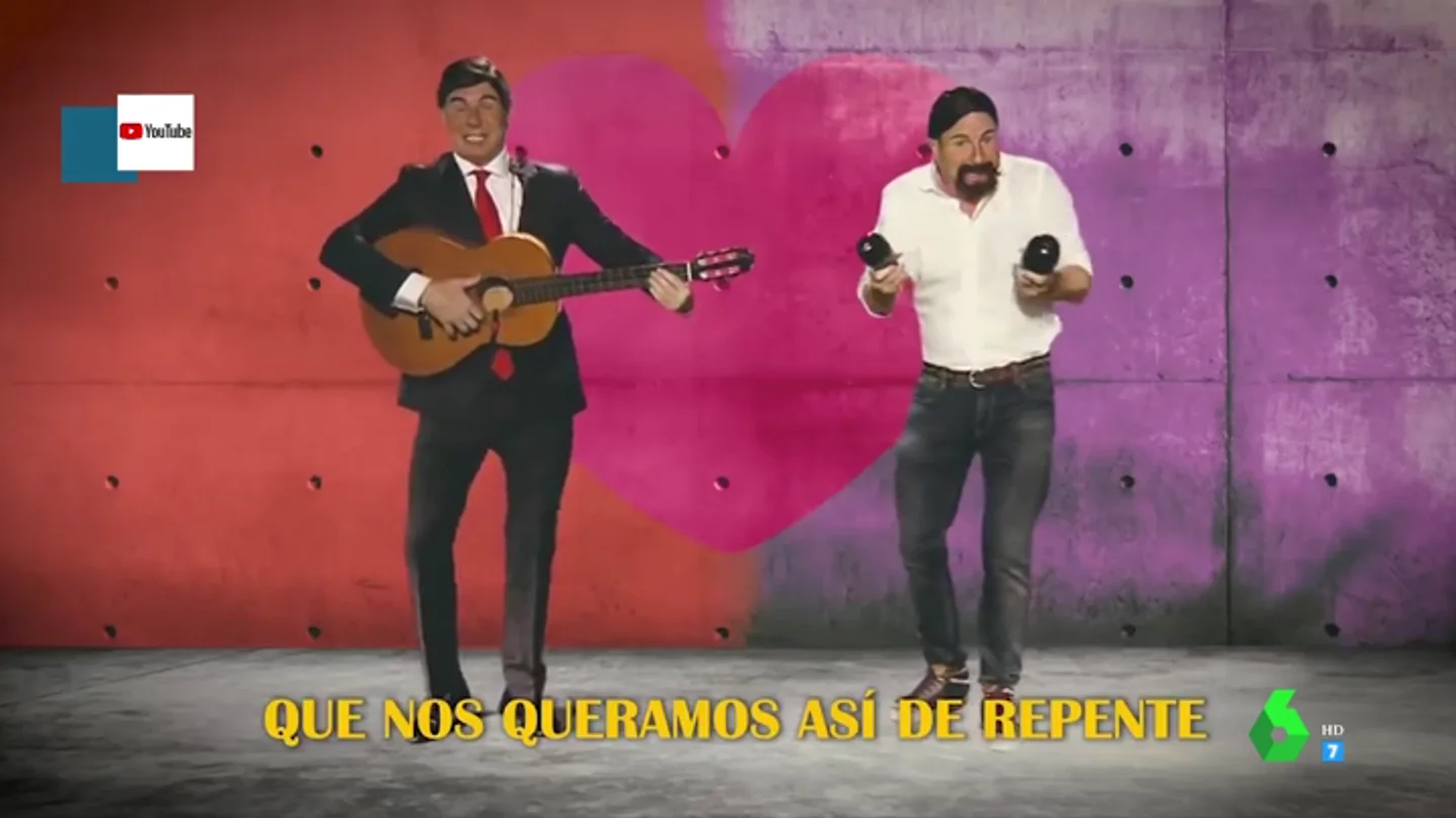 La divertida parodia de los Morancos sobre Sánchez e Iglesias La divertida parodia de los Morancos sobre Sánchez e Iglesias
