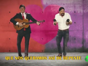 La divertida parodia de los Morancos sobre Sánchez e Iglesias La divertida parodia de los Morancos sobre Sánchez e Iglesias