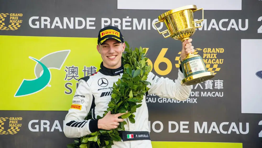 Raffaele Marciello Podio 2019 GP Macao GT