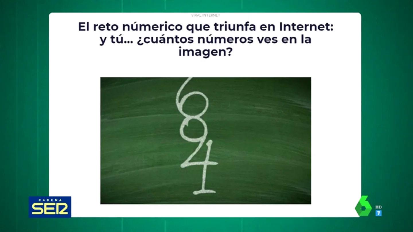 Este es el reto que tiene en vilo a Internet: ¿cuántos números eres capaz de ver en la imagen? Este es el reto que tiene en vilo a Internet: ¿cuántos números eres capaz de ver en la imagen?