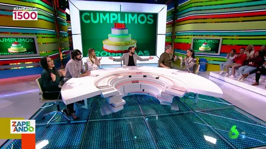Zapeando cumple 1.500 programas desvelando todos sus secretos: estos son las anécdotas más sorprendentes de los zapeadores Zapeando cumple 1.500 programas desvelando todos sus secretos: estos son las anécdotas más sorprendentes de los zapeadores