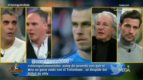José Luis Sánchez defiende a Gareth Bale: "Si lo hace un jugador en España, le sacamos a hombros" José Luis Sánchez defiende a Gareth Bale: "Si lo hace un jugador en España, le sacamos a hombros"