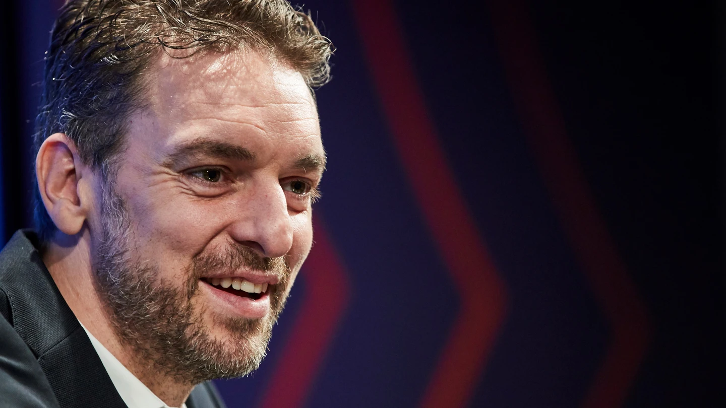 El jugador de baloncesto Pau Gasol El jugador de baloncesto Pau Gasol